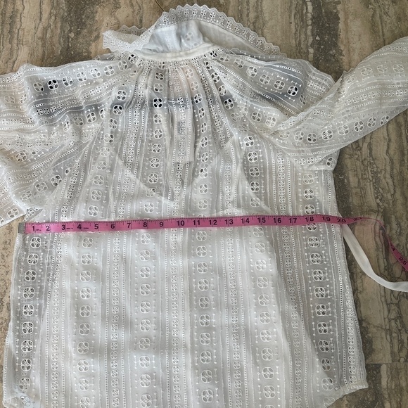 REBECCA TAYLOR EMBROIDERED BLOUSE TOP NEW WITH TAGS - Picture 10 of 10